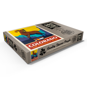 Alternative Darstellung des Puzzle-Motivs Colorado: The Centennial State – Puzzleteile: 500