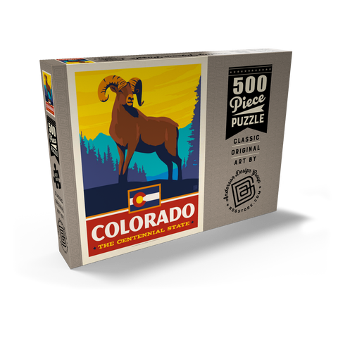 Colorado: The Centennial State 500 Puzzle Schachtel Ansicht2