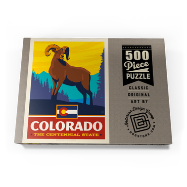 Colorado: The Centennial State 500 Puzzle Schachtel Ansicht3