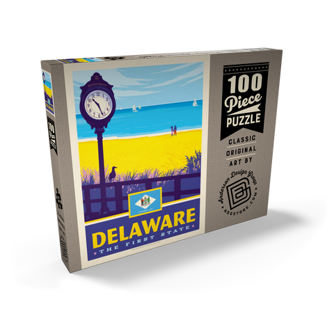 Delaware: The First State 100 Puzzle Schachtel Ansicht2