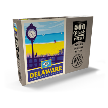 Delaware: The First State 500 Puzzle Schachtel Ansicht2