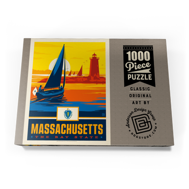 Massachusetts: The Bay State 1000 Puzzle Schachtel Ansicht3