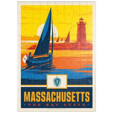 puzzleplate Massachusetts: The Bay State 100 Puzzle