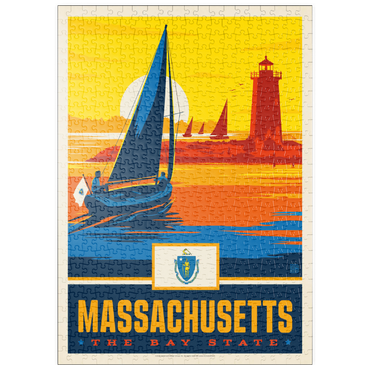 puzzleplate Massachusetts: The Bay State 500 Puzzle