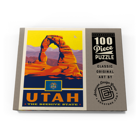 Utah: The Beehive State 100 Puzzle Schachtel Ansicht3