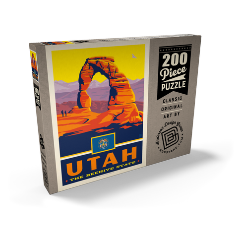 Utah: The Beehive State 200 Puzzle Schachtel Ansicht2