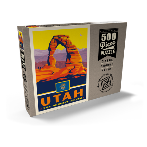 Utah: The Beehive State 500 Puzzle Schachtel Ansicht2