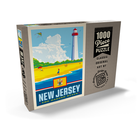 New Jersey: The Garden State 1000 Puzzle Schachtel Ansicht2