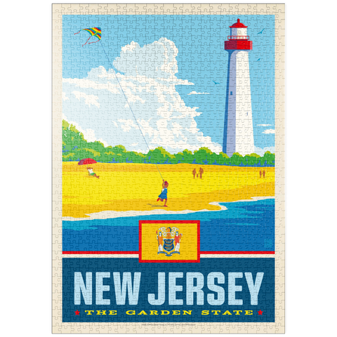 puzzleplate New Jersey: The Garden State 1000 Puzzle