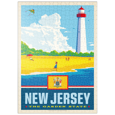 puzzleplate New Jersey: The Garden State 500 Puzzle