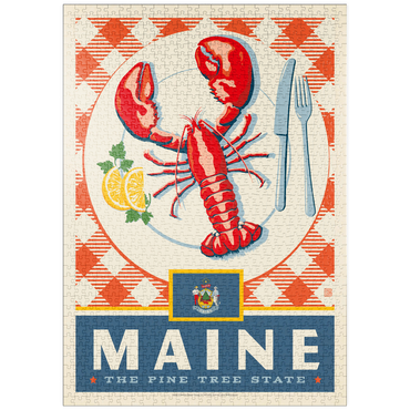 puzzleplate Maine: The Pine Tree State 1000 Puzzle