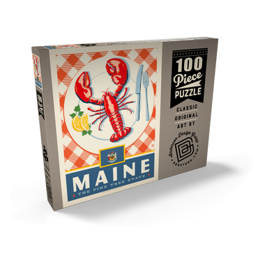 Maine: The Pine Tree State 100 Puzzle Schachtel Ansicht2