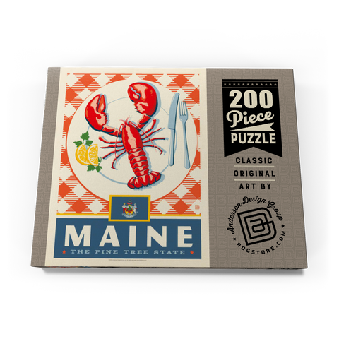Maine: The Pine Tree State 200 Puzzle Schachtel Ansicht3