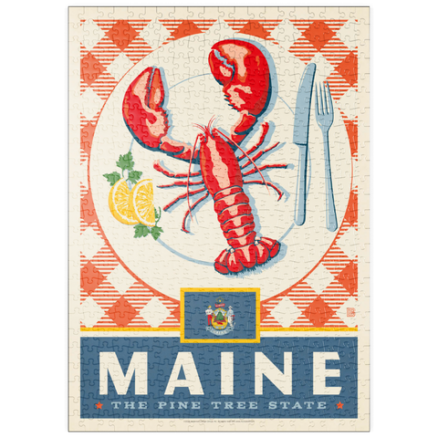 puzzleplate Maine: The Pine Tree State 500 Puzzle