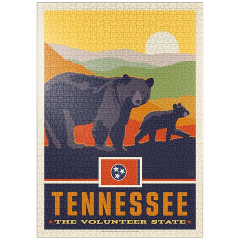 puzzleplate Tennessee: The Volunteer State 1000 Puzzle