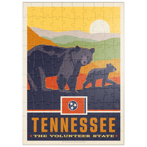 puzzleplate Tennessee: The Volunteer State 100 Puzzle