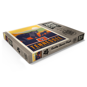 Alternative Darstellung des Puzzle-Motivs Tennessee: The Volunteer State – Puzzleteile: 200