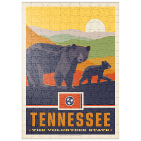 Darstellung des Puzzle-Motivs Tennessee: The Volunteer State – Puzzleteile: 200