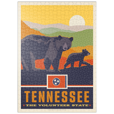 puzzleplate Tennessee: The Volunteer State 500 Puzzle