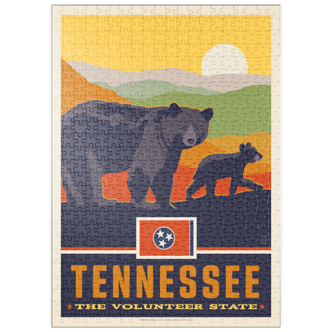 puzzleplate Tennessee: The Volunteer State 500 Puzzle