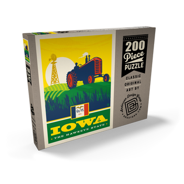 Iowa: The Hawkeye State 200 Puzzle Schachtel Ansicht2