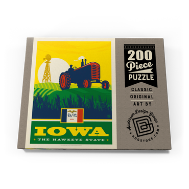 Iowa: The Hawkeye State 200 Puzzle Schachtel Ansicht3