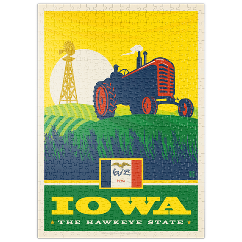 puzzleplate Iowa: The Hawkeye State 500 Puzzle