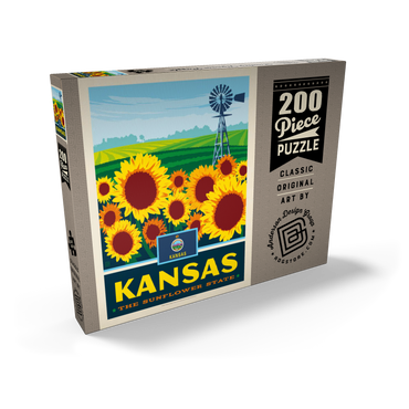 Kansas: The Sunflower State 200 Puzzle Schachtel Ansicht2