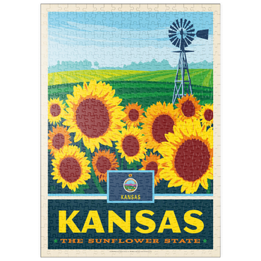 puzzleplate Kansas: The Sunflower State 500 Puzzle