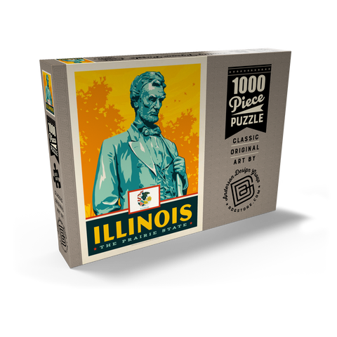 Illinois: The Prairie State 1000 Puzzle Schachtel Ansicht2