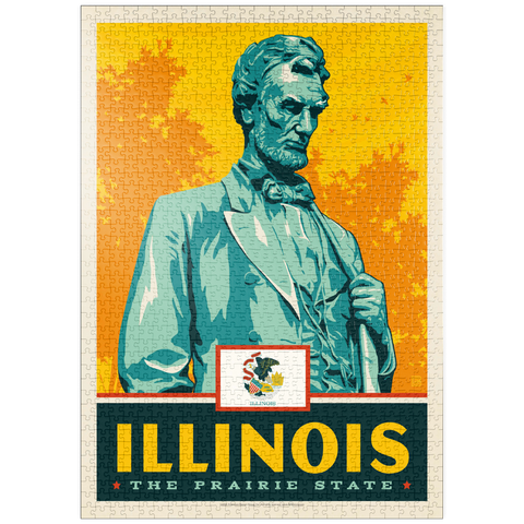 puzzleplate Illinois: The Prairie State 1000 Puzzle