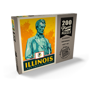 Illinois: The Prairie State 200 Puzzle Schachtel Ansicht2