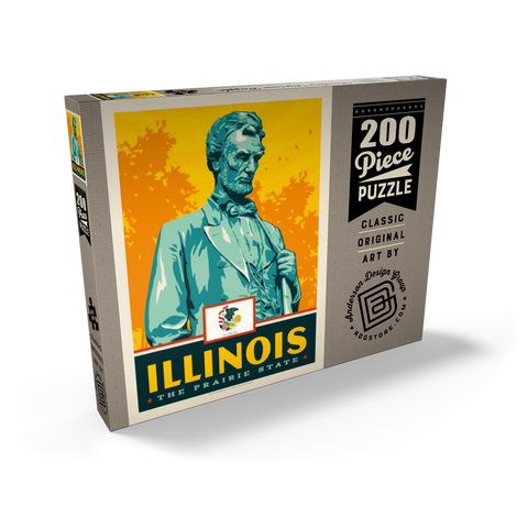 Illinois: The Prairie State 200 Puzzle Schachtel Ansicht2