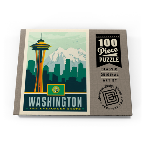 Washington: The Evergreen State 100 Puzzle Schachtel Ansicht3
