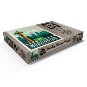 Alternative Darstellung des Puzzle-Motivs Washington: The Evergreen State – Puzzleteile: 500