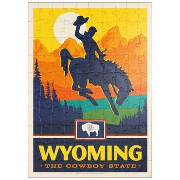 puzzleplate Wyoming: The Cowboy State 100 Puzzle