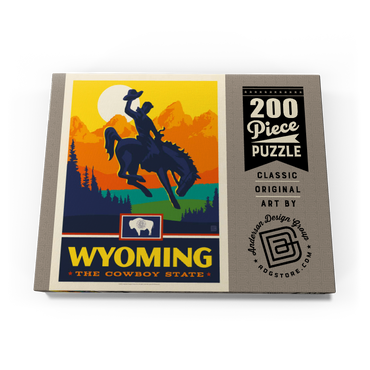 Wyoming: The Cowboy State 200 Puzzle Schachtel Ansicht3