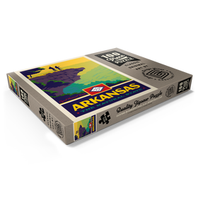 Darstellung des Puzzle Motivs Arkansas: The Natural State - Puzzleteile: 100