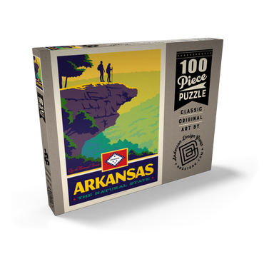 Arkansas: The Natural State 100 Puzzle Schachtel Ansicht2