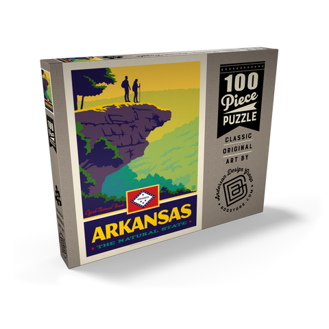 Arkansas: The Natural State 100 Puzzle Schachtel Ansicht2