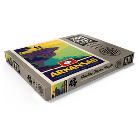 Alternative Darstellung des Puzzle-Motivs Arkansas: The Natural State – Puzzleteile: 200