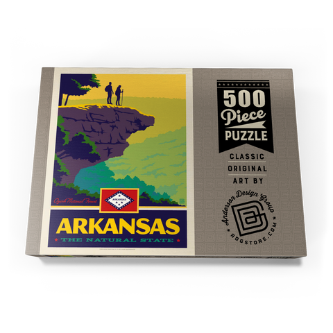 Arkansas: The Natural State 500 Puzzle Schachtel Ansicht3