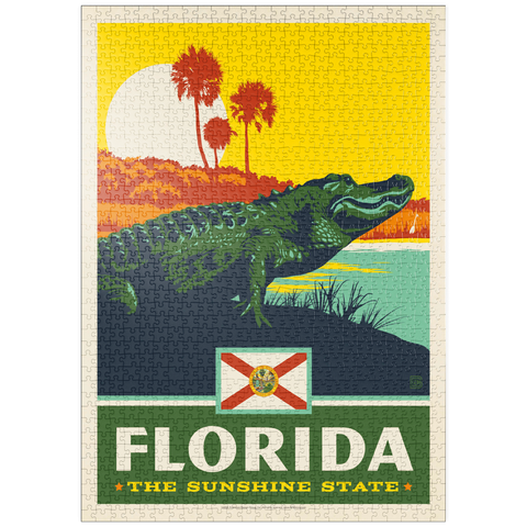 puzzleplate Florida: The Sunshine State 1000 Puzzle
