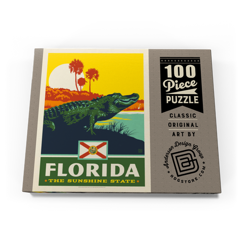 Florida: The Sunshine State 100 Puzzle Schachtel Ansicht3