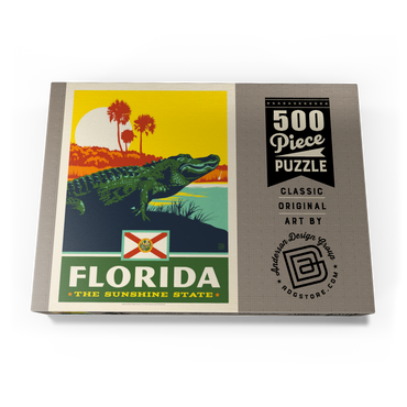 Florida: The Sunshine State 500 Puzzle Schachtel Ansicht3