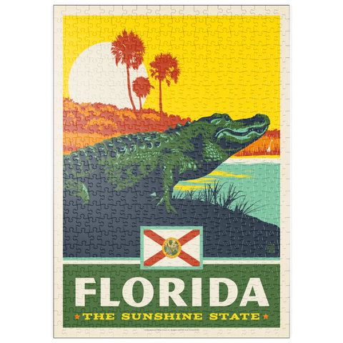 puzzleplate Florida: The Sunshine State 500 Puzzle