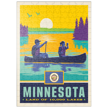 puzzleplate Minnesota: Land of 10,000 Lakes 200 Puzzle
