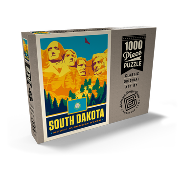 South Dakota: Mount Rushmore State 1000 Puzzle Schachtel Ansicht2