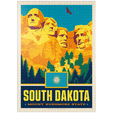 puzzleplate South Dakota: Mount Rushmore State 1000 Puzzle