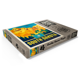 Darstellung des Puzzle Motivs South Dakota: Mount Rushmore State - Puzzleteile: 200